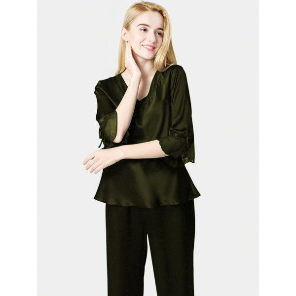 SILK NETRIBBON - OLIVE