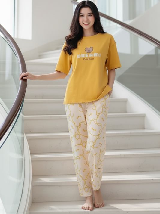DREAM CUTE BEAR - PJ SUIT FOR  WOMEN