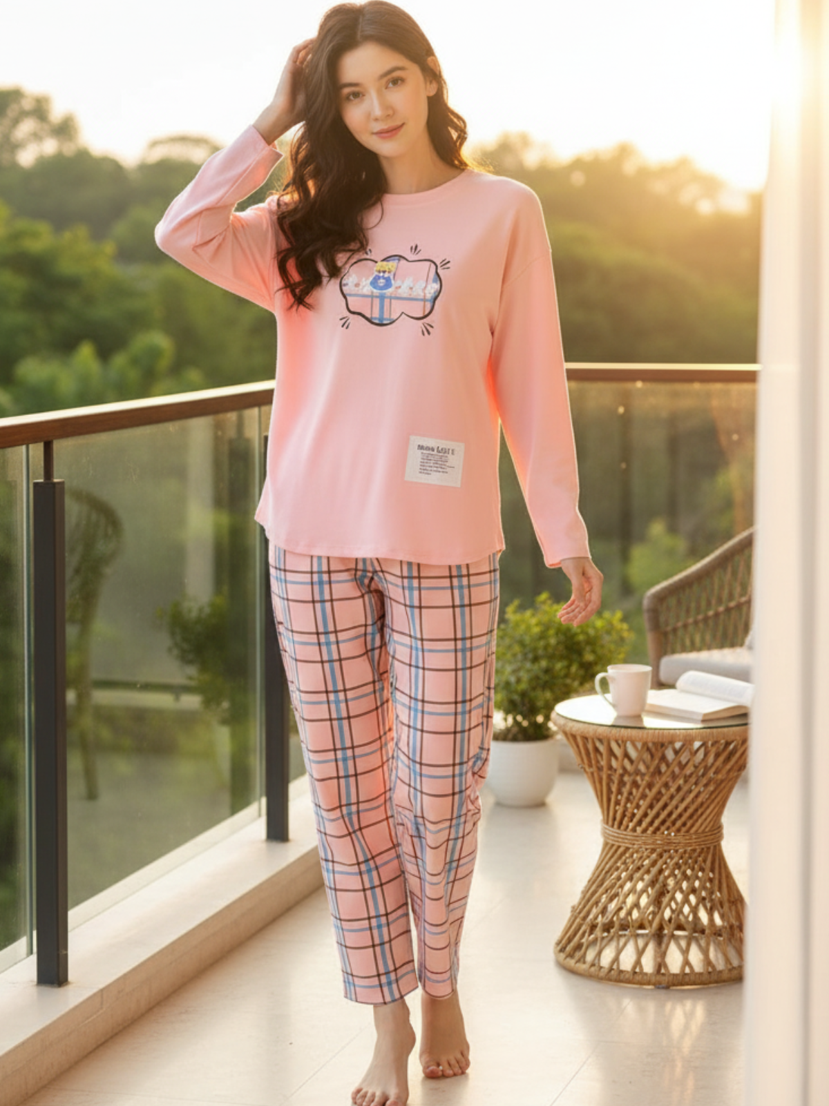 SPARKEE PRINTED - PJ SUIT FOR WOMEN