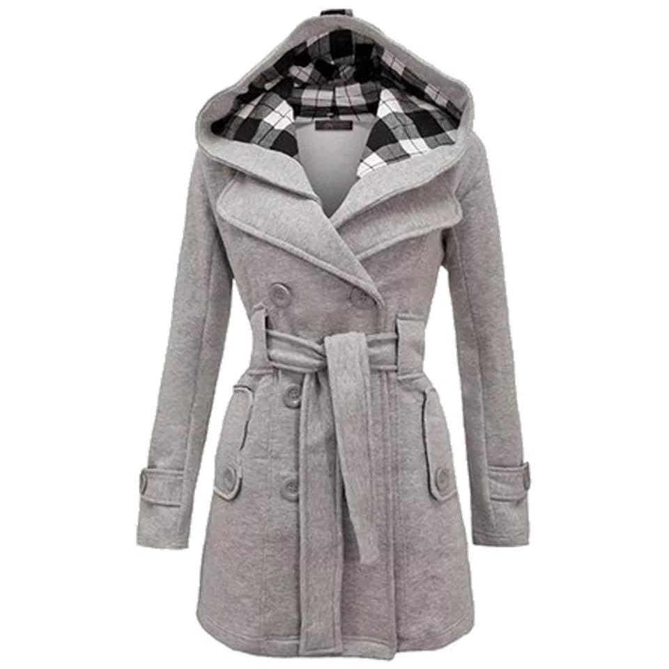 FLASH SALE #WOMEN LONG COAT - GREY