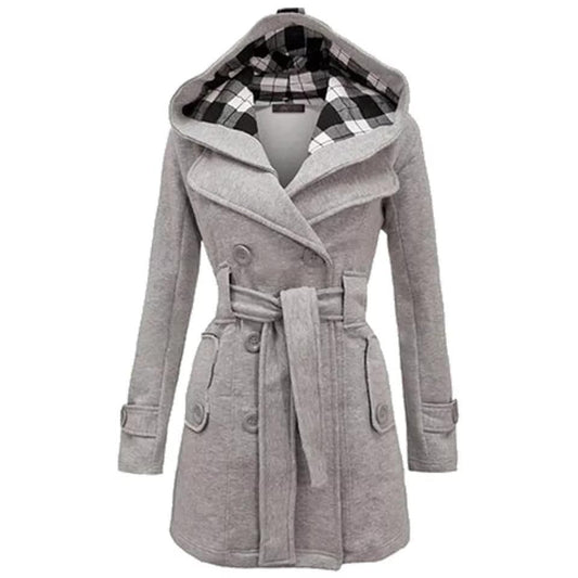 FLASH SALE #WOMEN LONG COAT - GREY