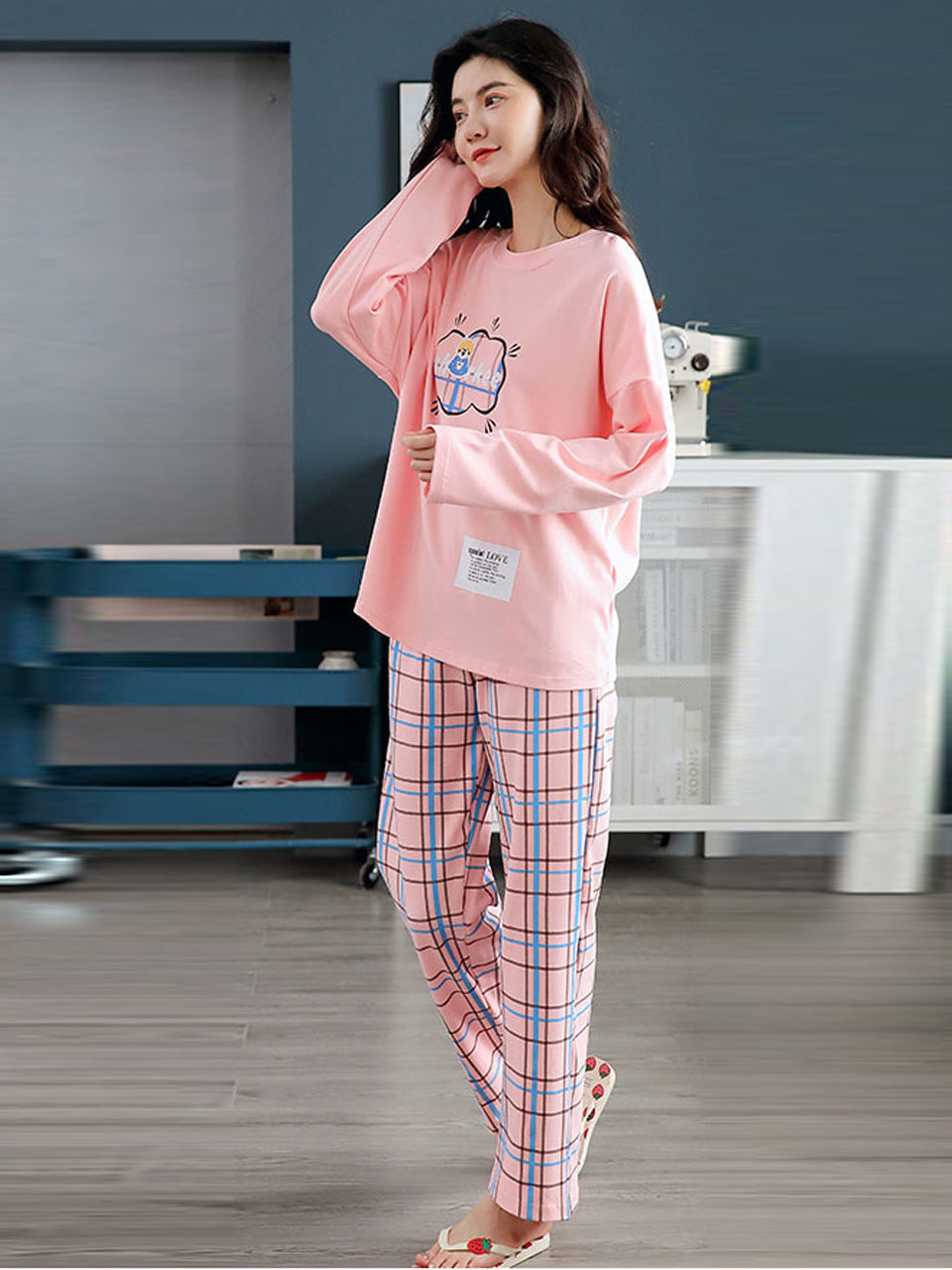 SPARKEE PRINTED - PJ SUIT FOR WOMEN